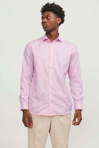 Hemd (lange mouwen) Roze - PREMIUM by JACK & JONES