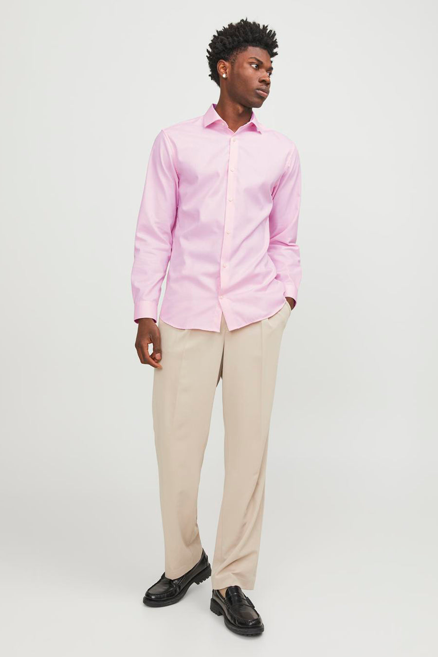 Hemd (lange mouwen) Roze - PREMIUM by JACK & JONES
