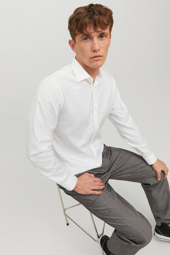 Hemd (lange mouwen) Wit - PREMIUM by JACK & JONES