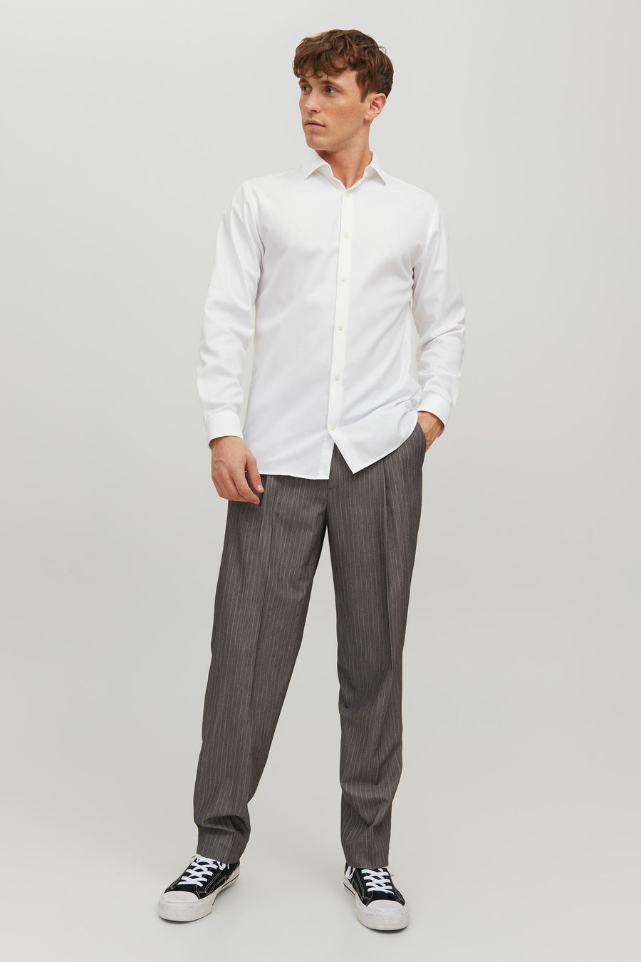 Hemd (lange mouwen) Wit - PREMIUM by JACK & JONES
