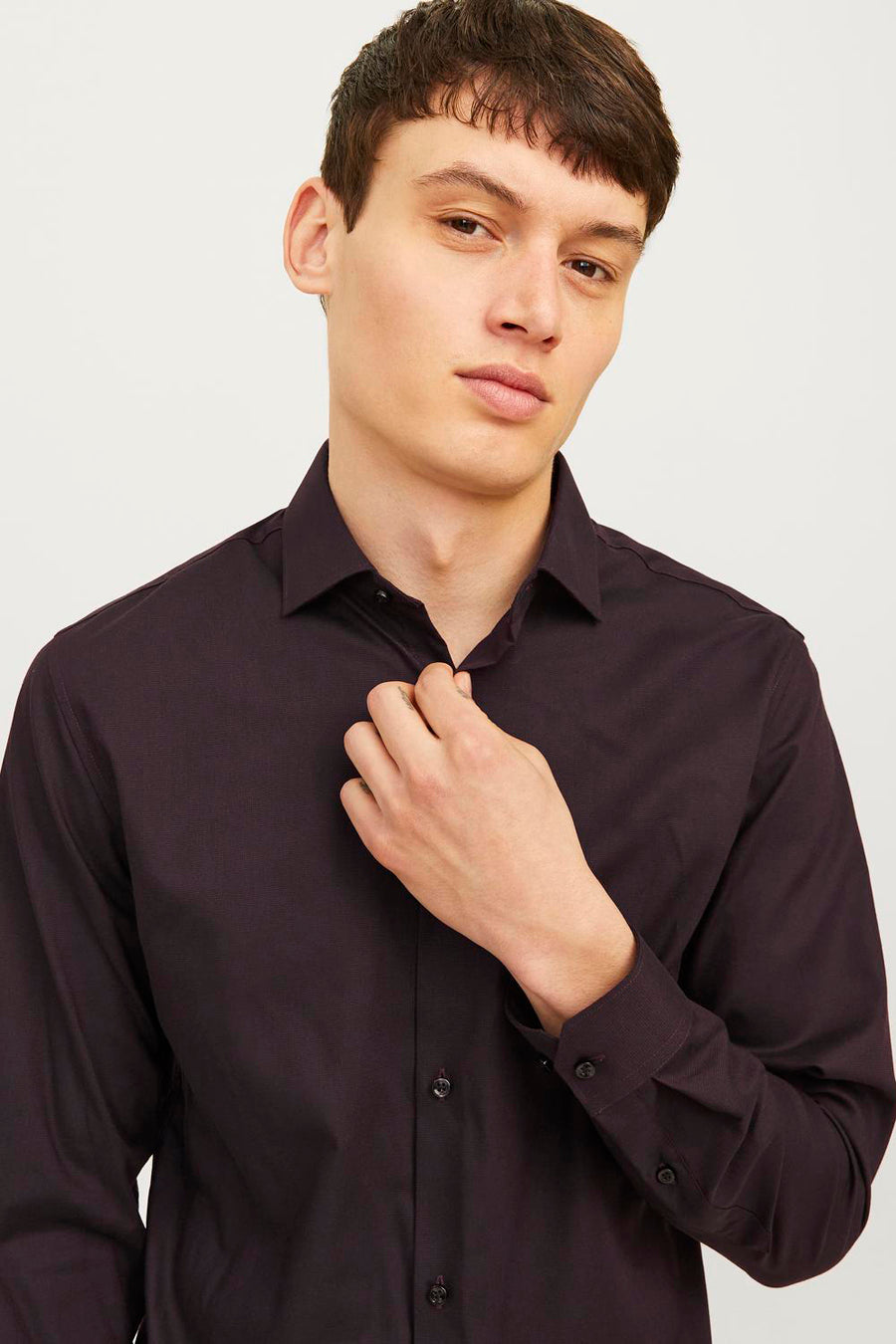 Hemd (lange mouwen) Rood - PREMIUM by JACK & JONES