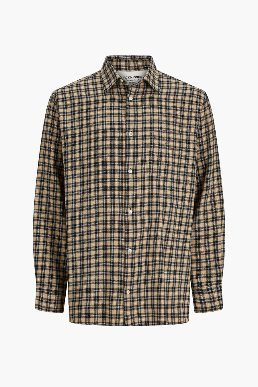 Hemd (lange mouwen) Bruin - ORIGINALS BY JACK & JONES