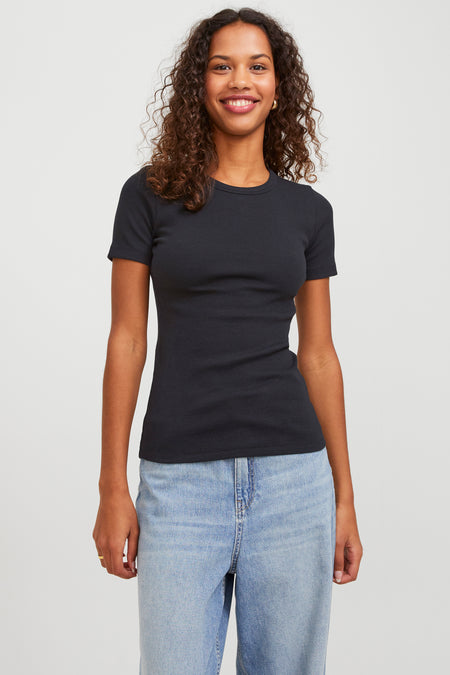 Top (korte mouwen) Zwart - JJXX