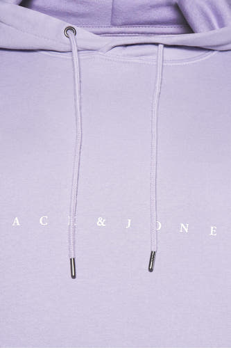 Sweater met kap Paars - ORIGINALS BY JACK & JONES