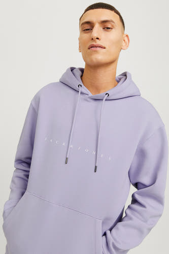 Sweater met kap Paars - ORIGINALS BY JACK & JONES