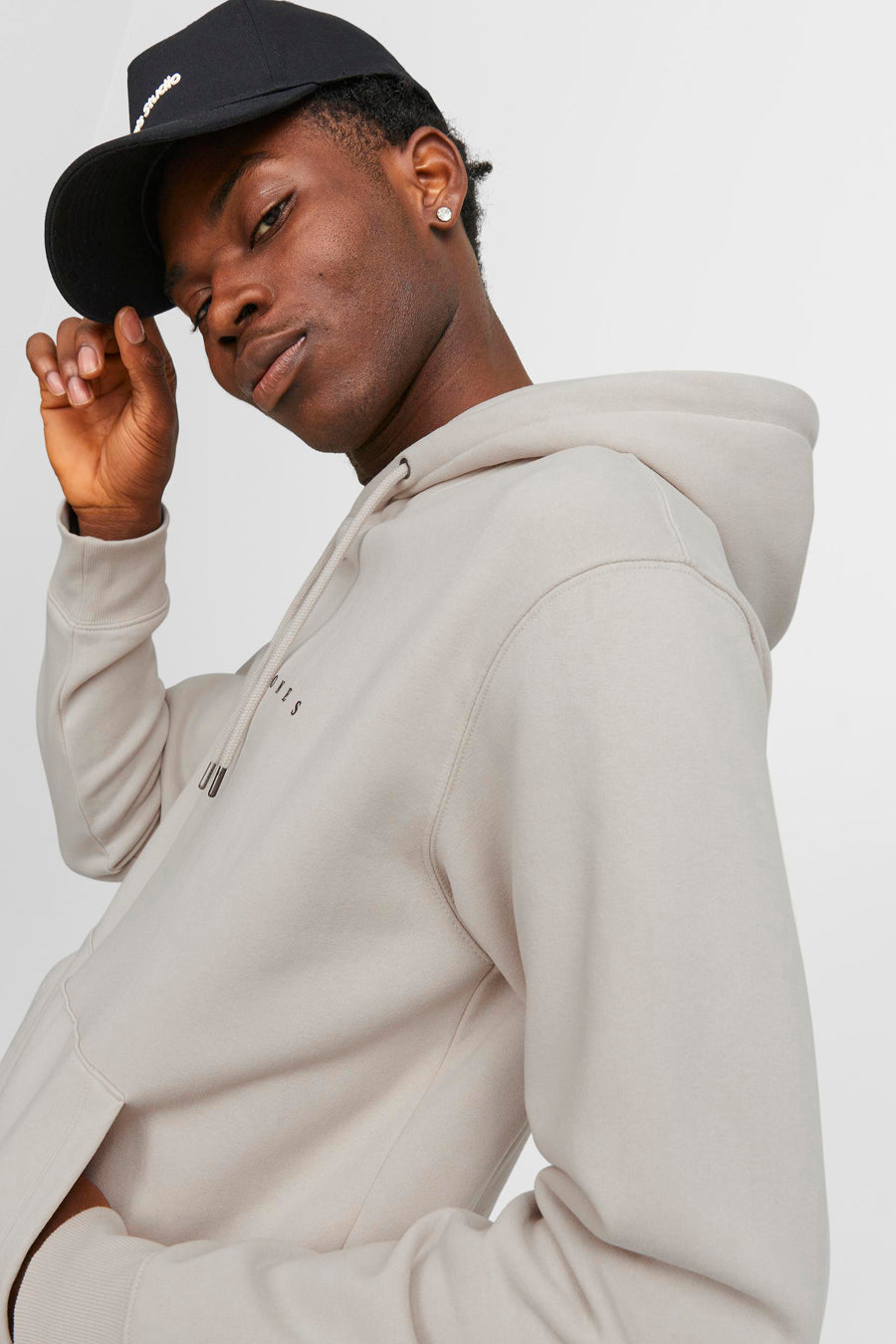 Sweater met kap Beige - ORIGINALS BY JACK & JONES