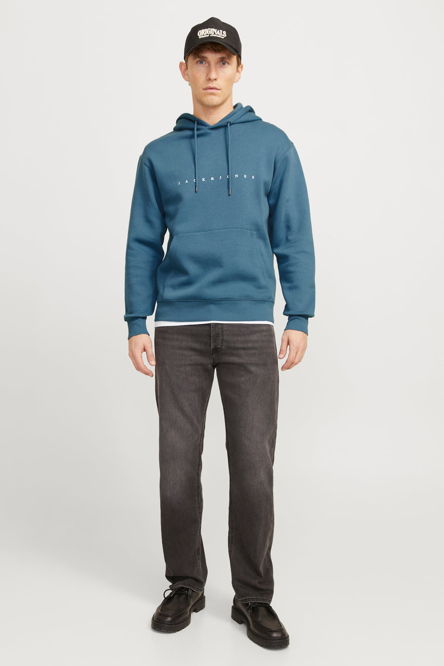 Sweater met kap Blauw - ORIGINALS BY JACK & JONES