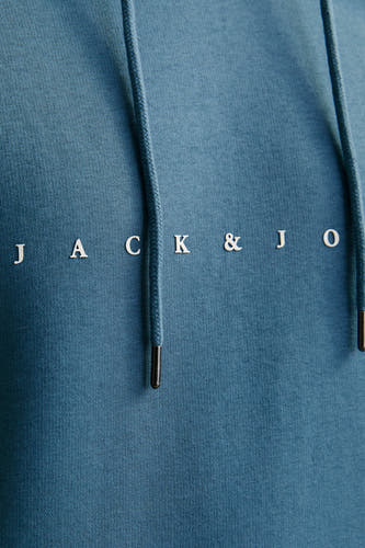 Sweater met kap Blauw - ORIGINALS BY JACK & JONES