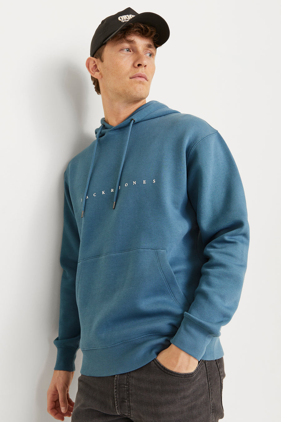 Sweater met kap Blauw - ORIGINALS BY JACK & JONES