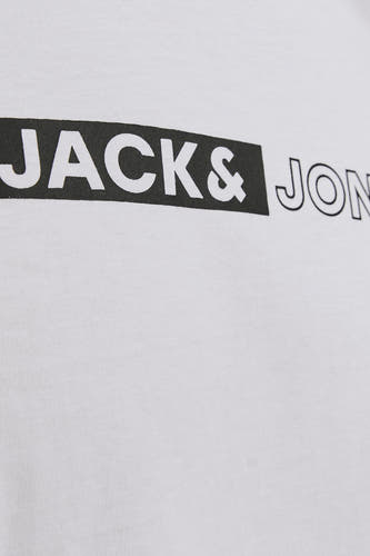 T-shirt (korte mouwen) Wit - CORE BY JACK & JONES