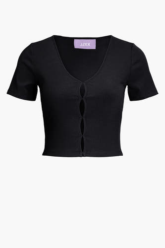 Top (korte mouwen) Zwart - JJXX