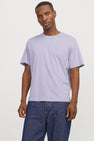 T-shirt (korte mouwen) Paars - ORIGINALS BY JACK & JONES