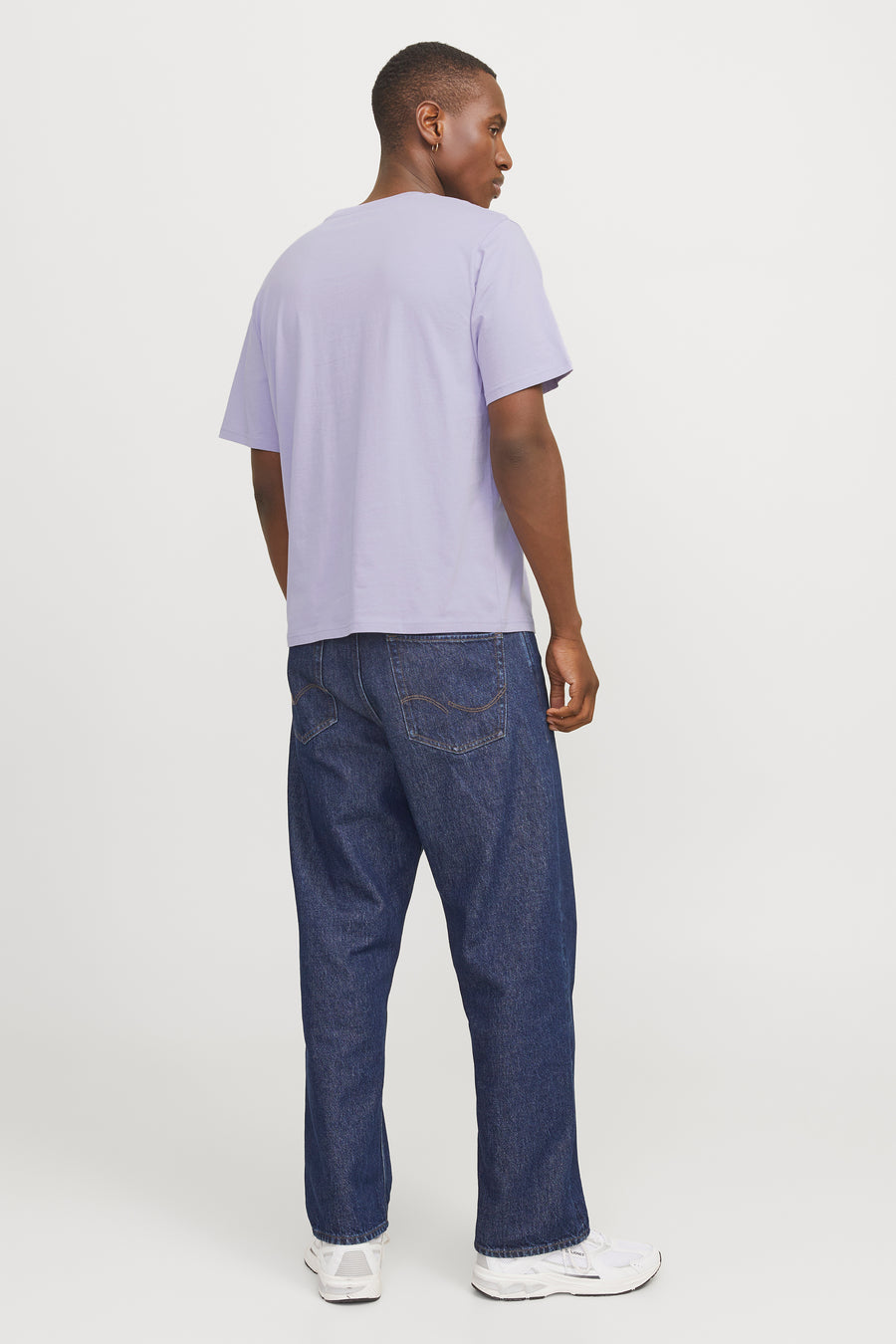 T-shirt (korte mouwen) Paars - ORIGINALS BY JACK & JONES