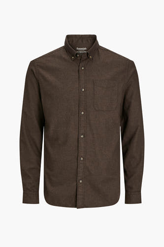 Hemd (lange mouwen) Bruin - ORIGINALS BY JACK & JONES