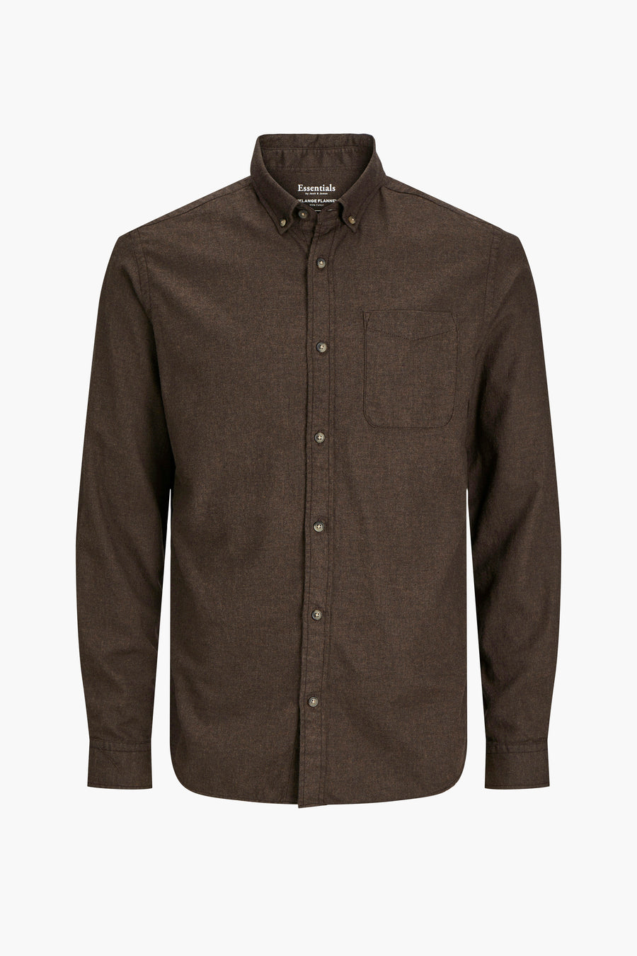 Hemd (lange mouwen) Bruin - ORIGINALS BY JACK & JONES