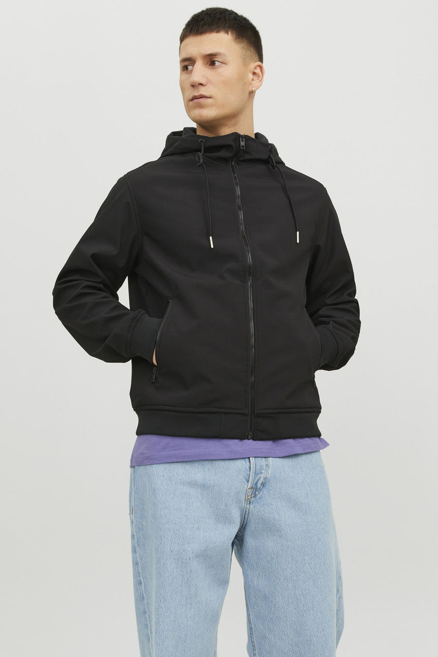 Jas (kort) Zwart - CORE BY JACK & JONES