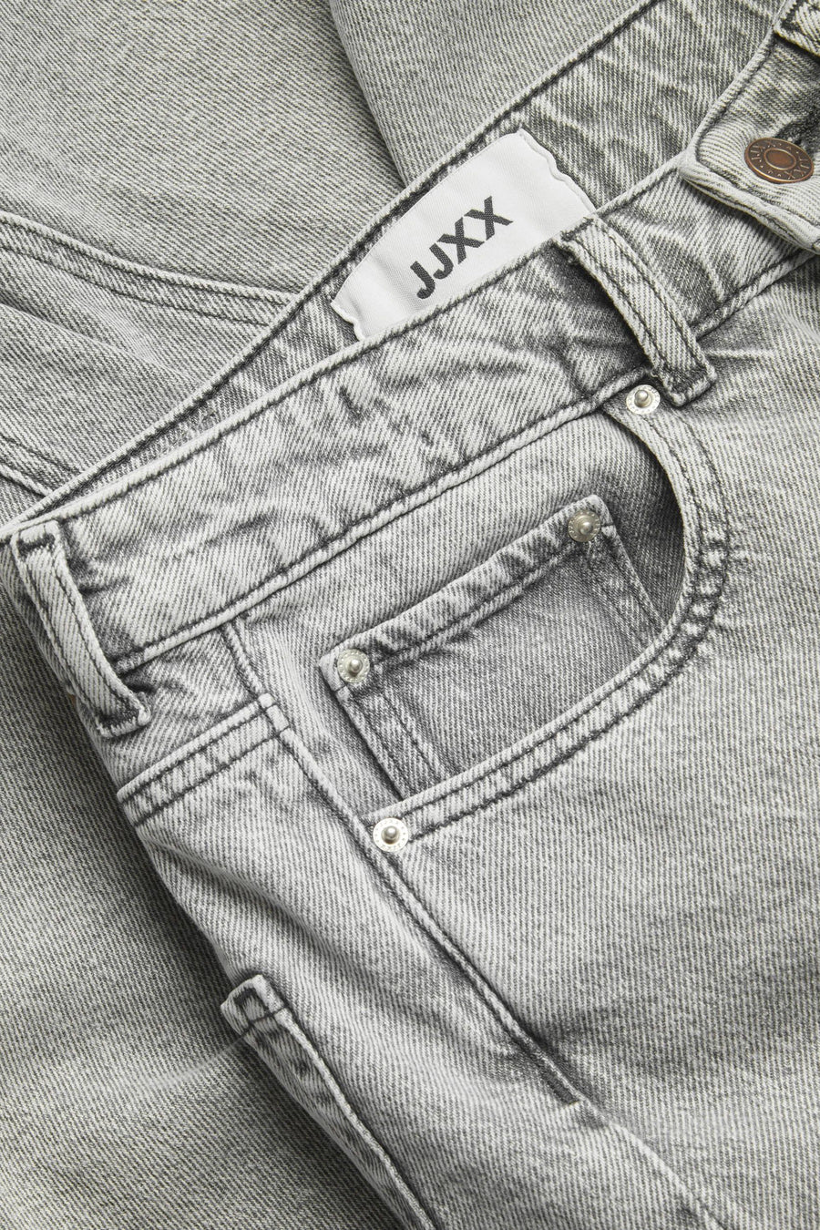 Mom jeans - light grey denim