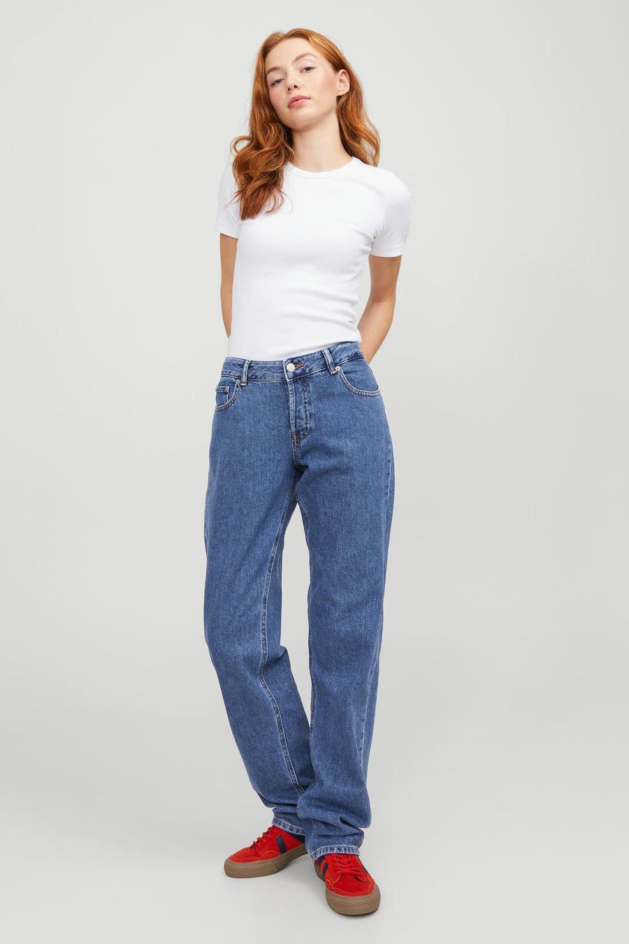 Jeans straight Mid blue denim - JJXX