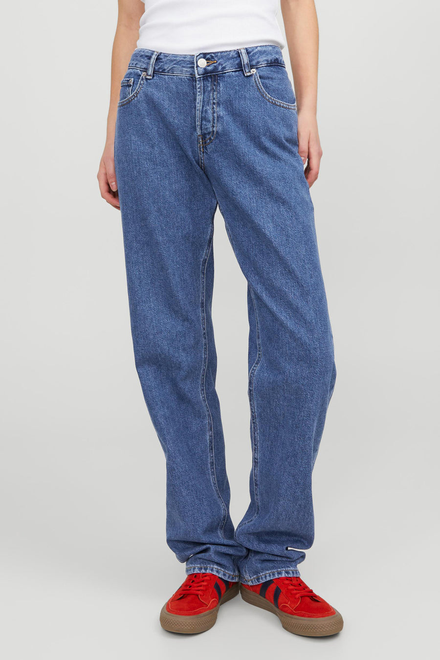 Jeans straight Mid blue denim - JJXX