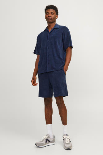 Hemd (korte mouwen) Blauw - PREMIUM by JACK & JONES