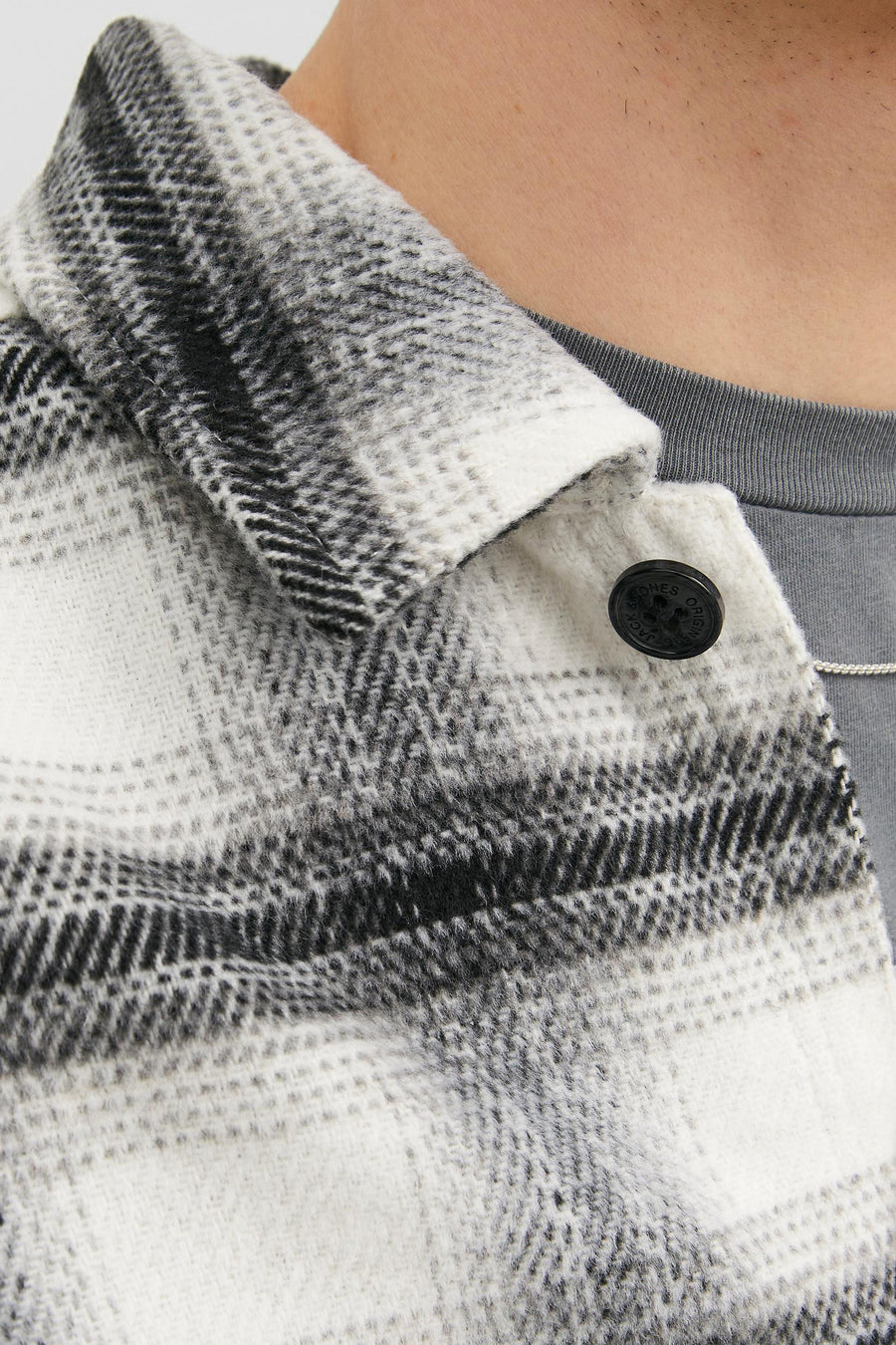 Hemd (lange mouwen) Wit - ORIGINALS BY JACK & JONES