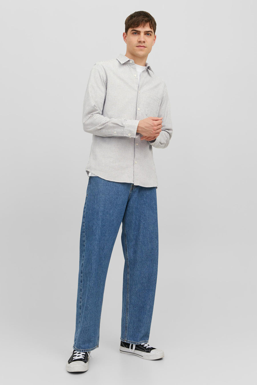 Hemd (lange mouwen) Wit - ORIGINALS BY JACK & JONES
