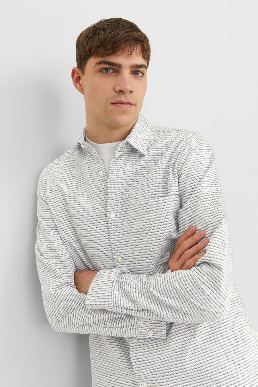 Hemd (lange mouwen) Wit - ORIGINALS BY JACK & JONES