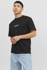 T-shirt (korte mouwen) Zwart - ORIGINALS BY JACK & JONES
