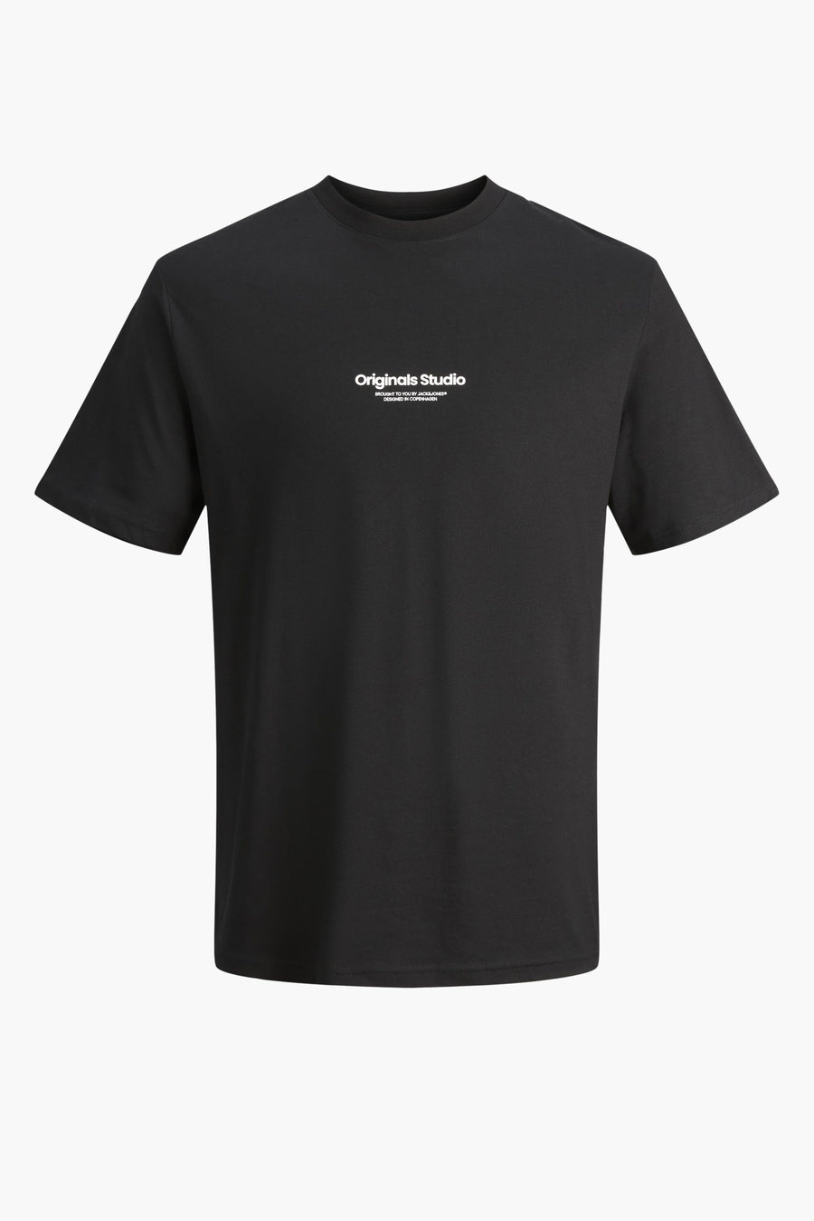 T-shirt (korte mouwen) Zwart - ORIGINALS BY JACK & JONES