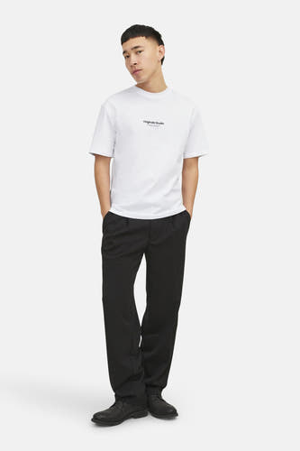 T-shirt (korte mouwen) Wit - ORIGINALS BY JACK & JONES