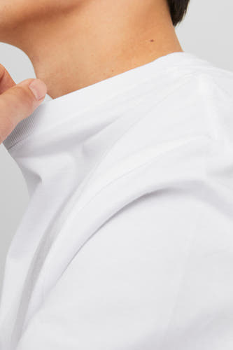 T-shirt (korte mouwen) Wit - ORIGINALS BY JACK & JONES