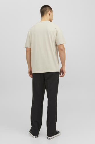 T-shirt (korte mouwen) Ecru - ORIGINALS BY JACK & JONES