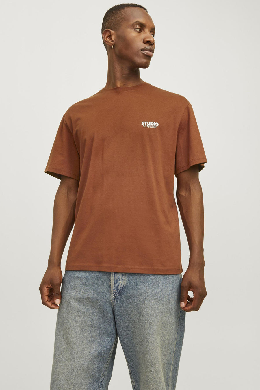 T-shirt (korte mouwen) Rood - ORIGINALS BY JACK & JONES