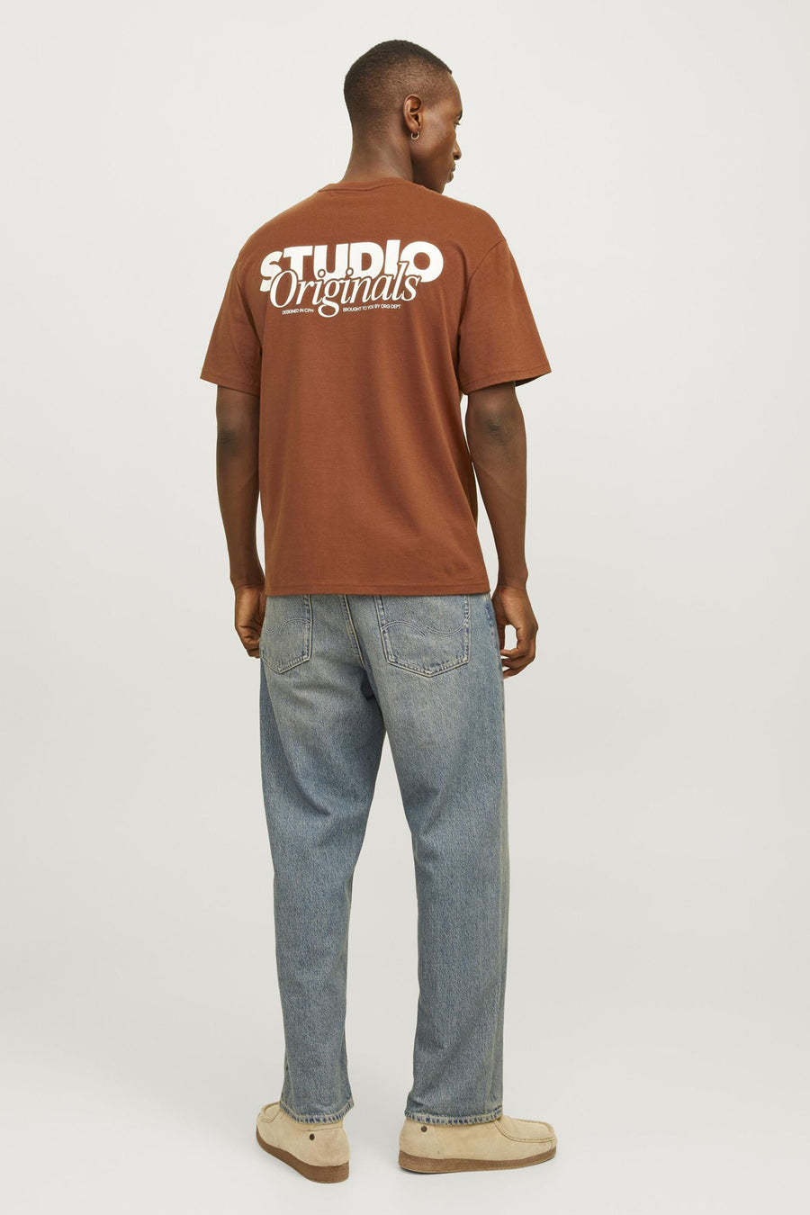 T-shirt (korte mouwen) Rood - ORIGINALS BY JACK & JONES