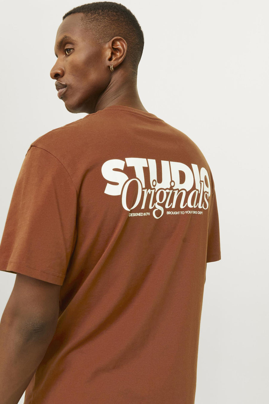 T-shirt (korte mouwen) Rood - ORIGINALS BY JACK & JONES