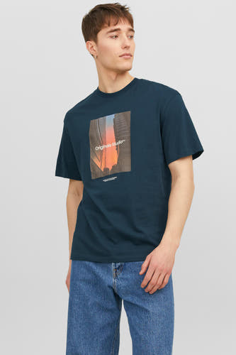 T-shirt (korte mouwen) Groen - ORIGINALS BY JACK & JONES