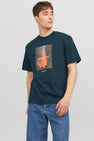 T-shirt (korte mouwen) Groen - ORIGINALS BY JACK & JONES