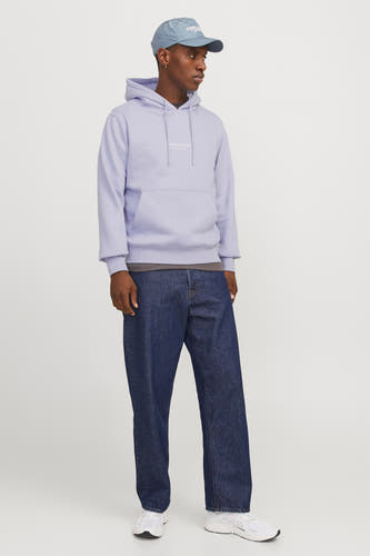 Sweater met kap Paars - ORIGINALS BY JACK & JONES