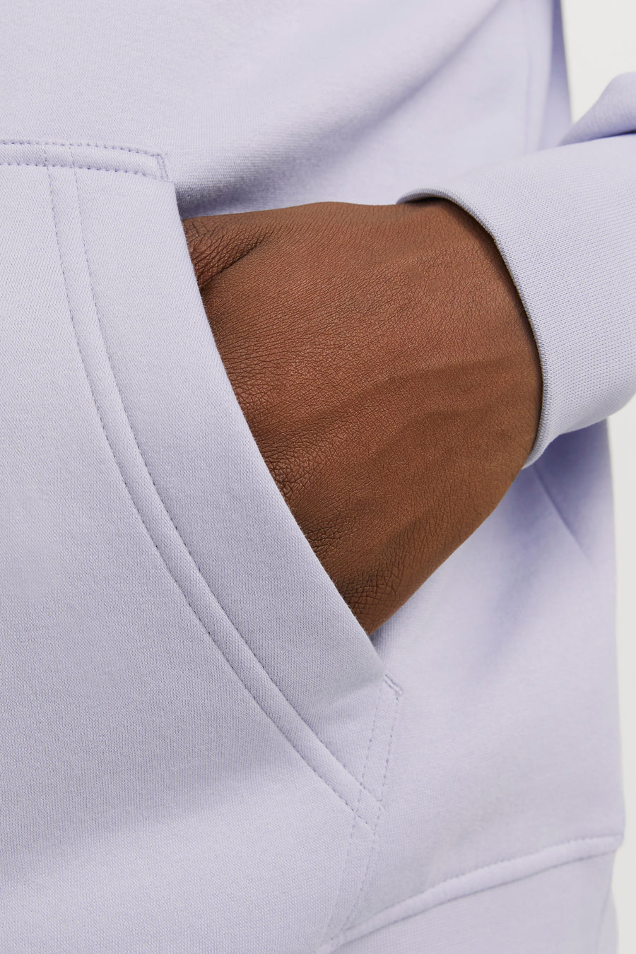 Sweater met kap Paars - ORIGINALS BY JACK & JONES