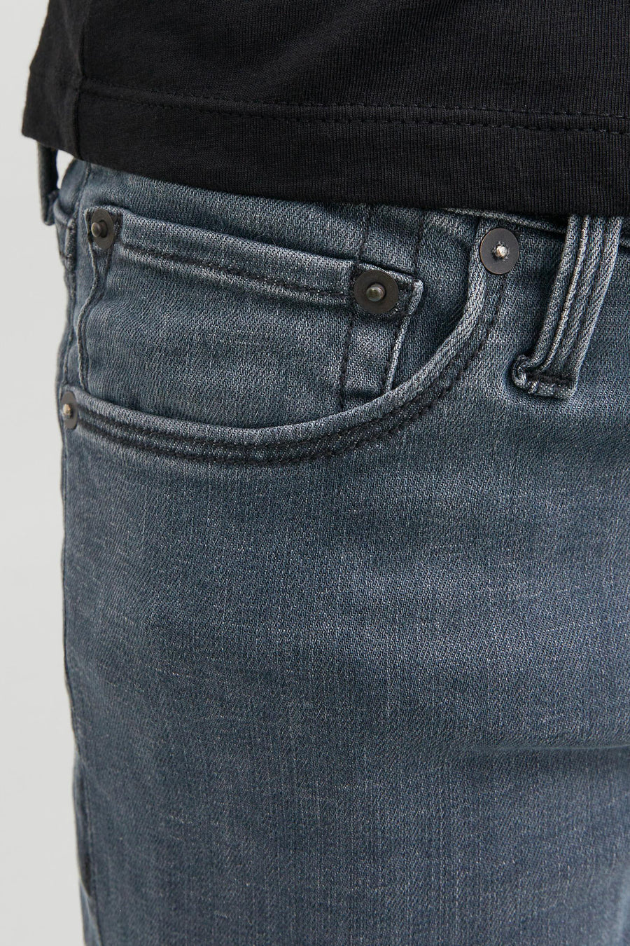Jeans slim Dark grey denim - JACK & JONES JEANS INTELLIGENCE
