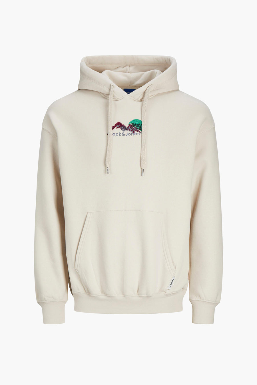 Sweater met kap Ecru - ORIGINALS BY JACK & JONES