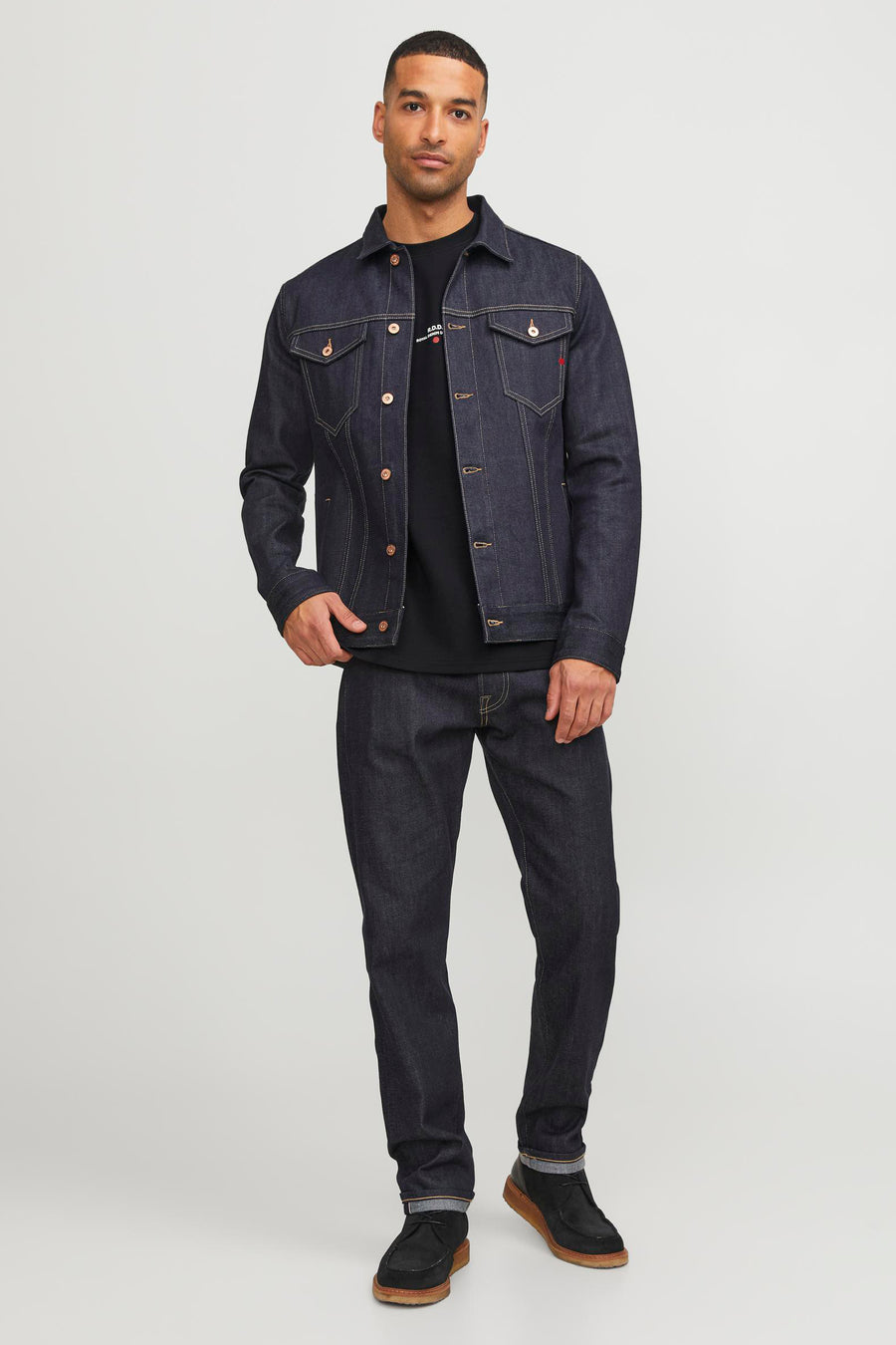T-shirt (korte mouwen) Zwart - Royal Denim Divison