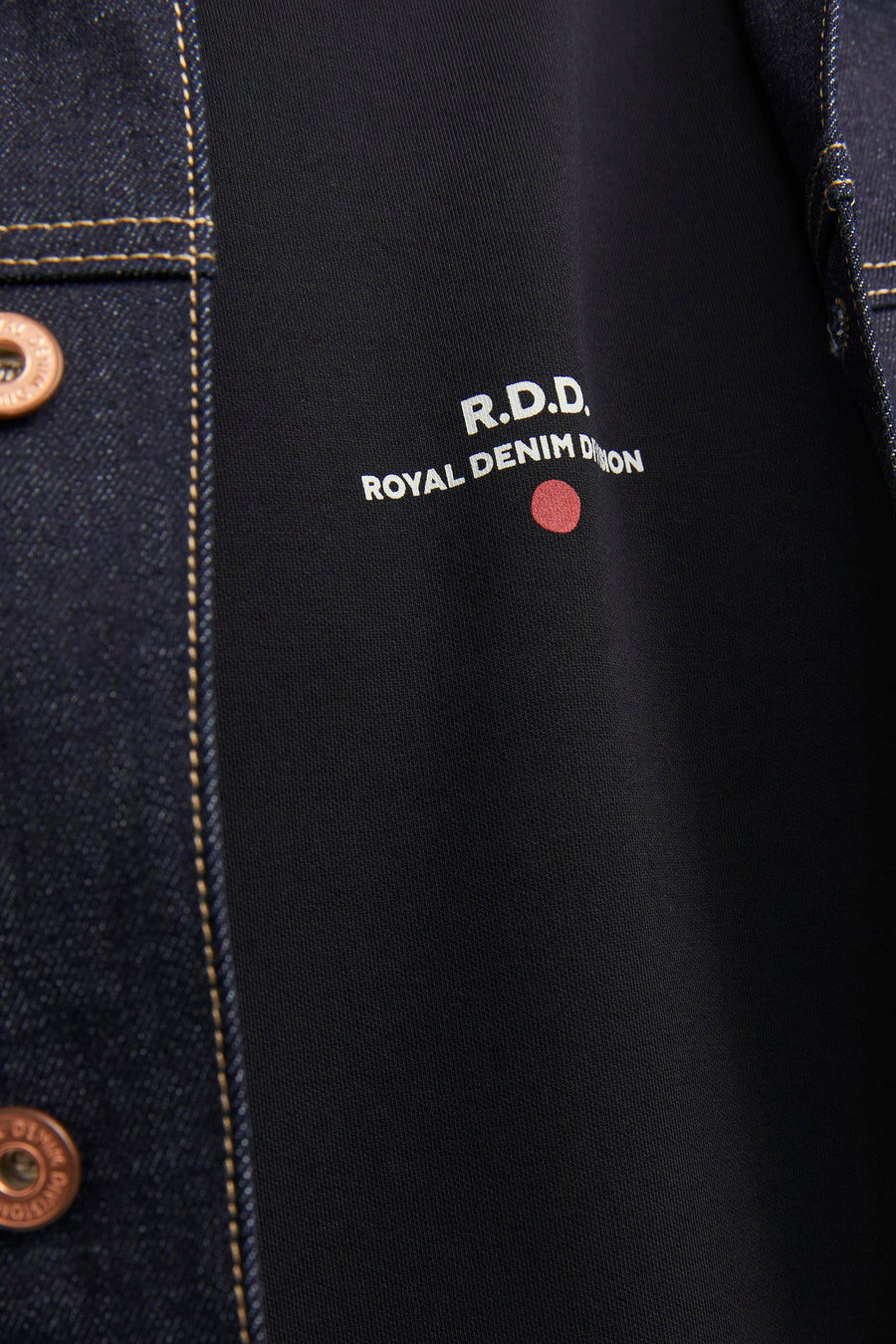 T-shirt (korte mouwen) Zwart - Royal Denim Divison