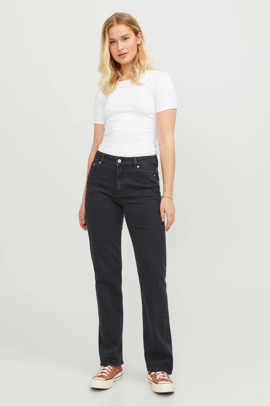 Jeans straight Black denim - JJXX