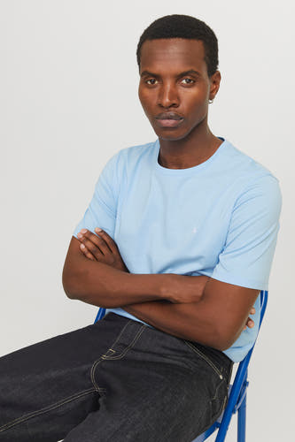 T-shirt (korte mouwen) Blauw - ORIGINALS BY JACK & JONES