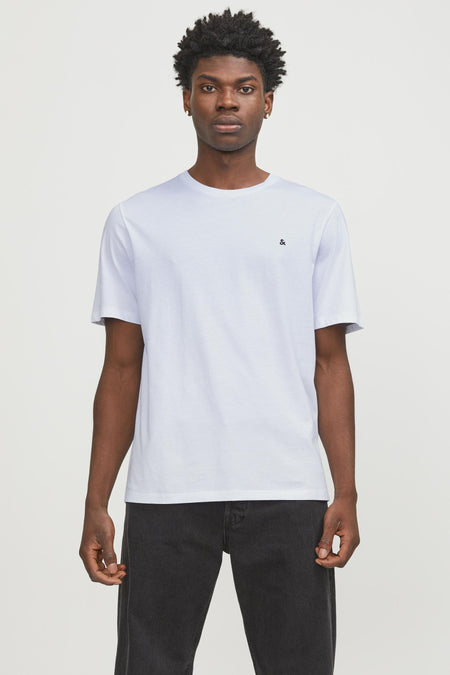 T-shirt (korte mouwen) Wit - ORIGINALS BY JACK & JONES