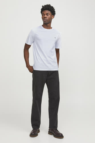 T-shirt (korte mouwen) Wit - ORIGINALS BY JACK & JONES