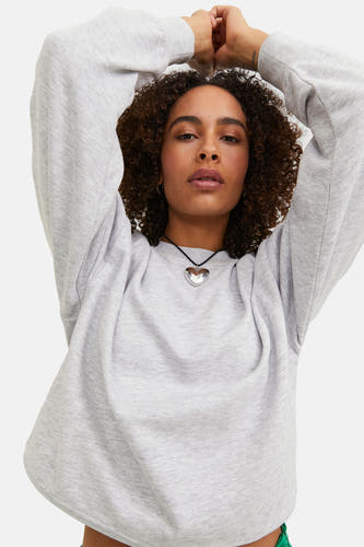 Sweater met ronde hals Grijs - JJXX