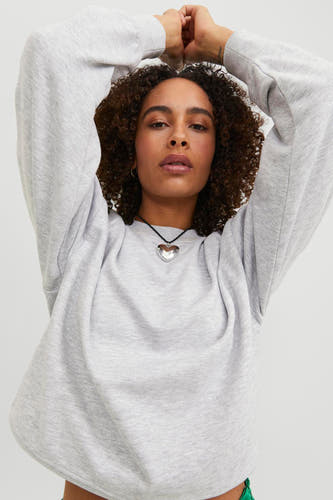 Sweater met ronde hals Grijs - JJXX