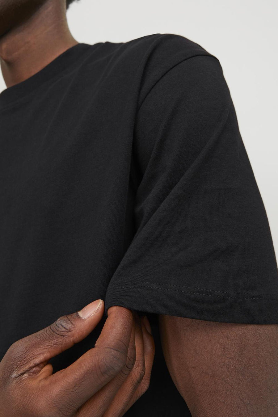 T-shirt (korte mouwen) Zwart - ORIGINALS BY JACK & JONES
